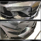 BMW 2 Series F22/F23 2014-2021 Frontstoßstangenlippe (für F87 M2, Carbon) Foto 4