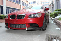 BMW 3 Series E90/E91 2005-2011 Frontstoßstangenaufsätze Flap FRP V2 für E90 2008-2011 Base Foto 4