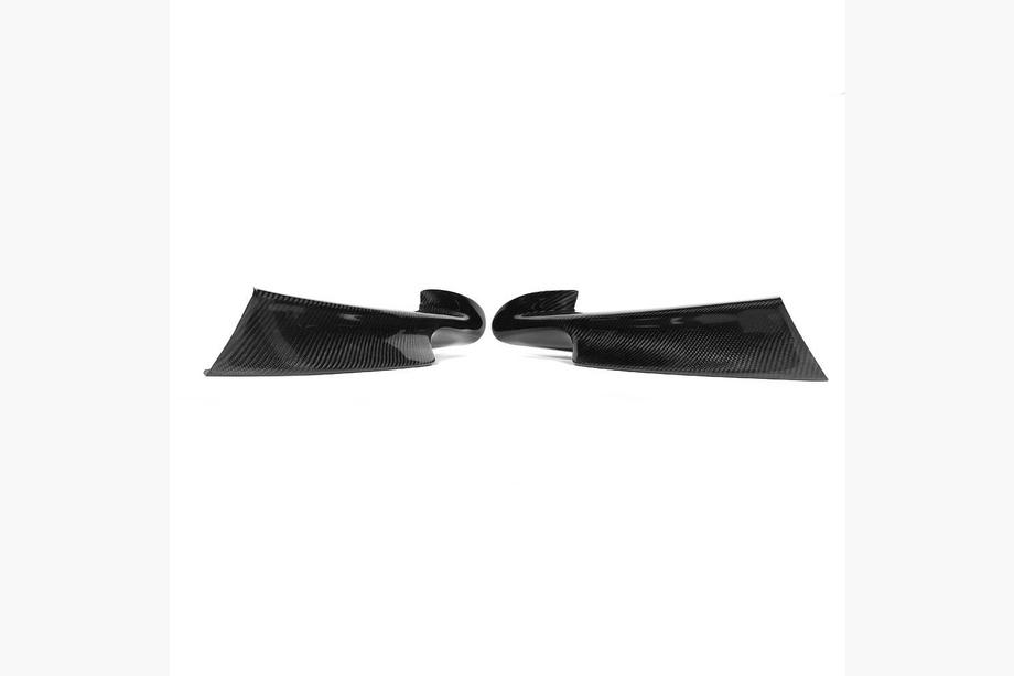 BMW 3 Series E90/E91 2005-2011 Frontstoßstangen Flaps (für E90 2008-2011 M-Sport, Carbon) Foto 6