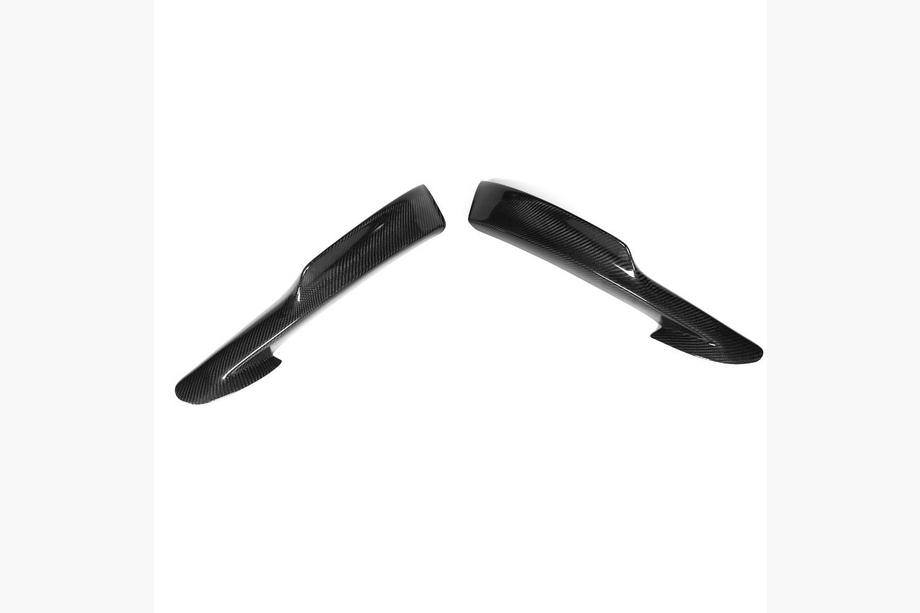 BMW 3 Series E90/E91 2005-2011 Frontstoßstangen Flaps (für E90 2008-2011 M-Sport, Carbon) Foto 8