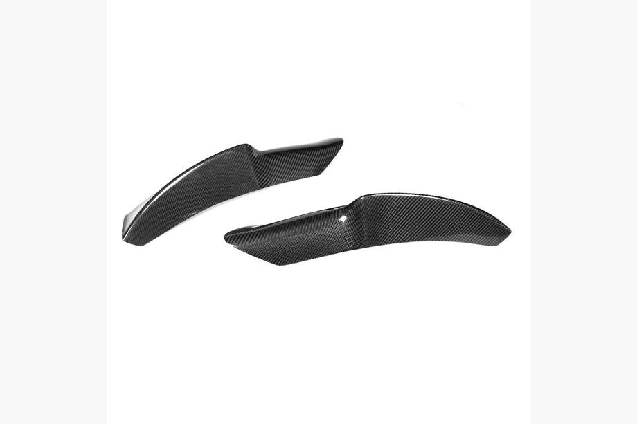 BMW 3 Series E90/E91 2005-2011 Frontstoßstangen Flaps (für E90 2008-2011 M-Sport, Carbon) Foto 9