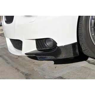 Frontstoßstangen Flaps (für M-Sport 2006-2009, Carbon) Foto 2
