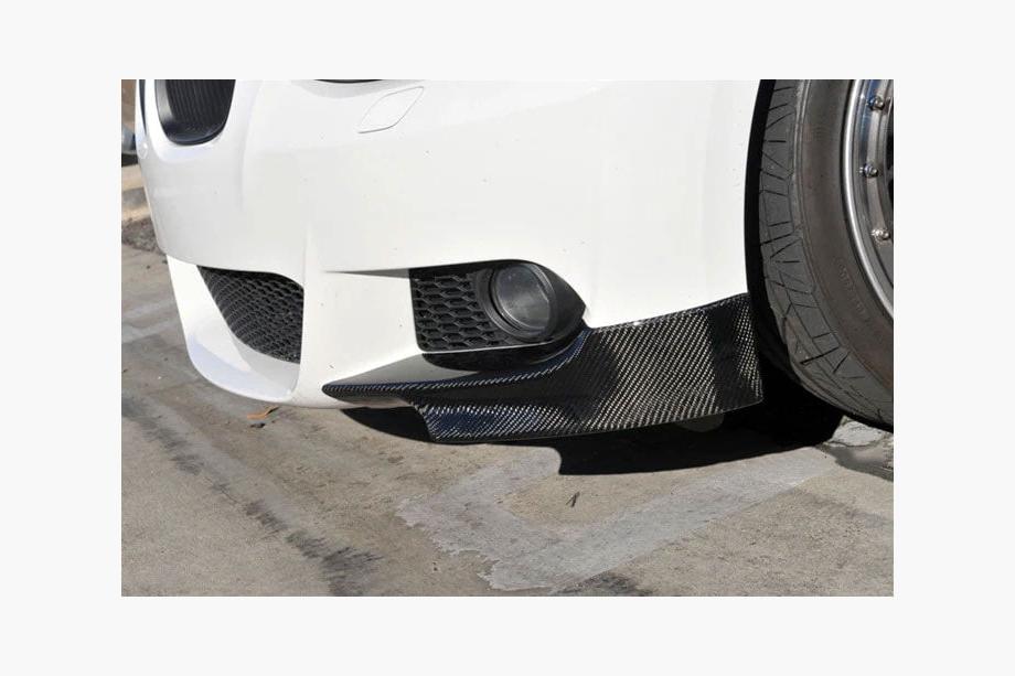 BMW 3 Series E92/E93 2006–2013 Frontstoßstangen Flaps (für M-Sport 2006-2009, Carbon) Foto 2