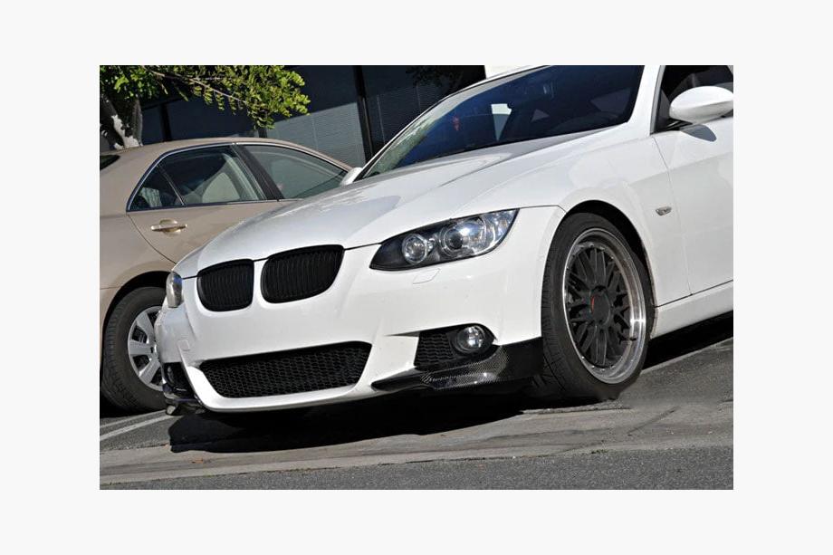 BMW 3 Series E92/E93 2006–2013 Frontstoßstangen Flaps (für M-Sport 2006-2009, Carbon) Foto 3