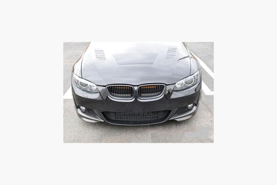 BMW 3 Series E92/E93 2006–2013 Frontstoßstangen Flaps (für M-Sport 2006-2009, Carbon) Foto 4