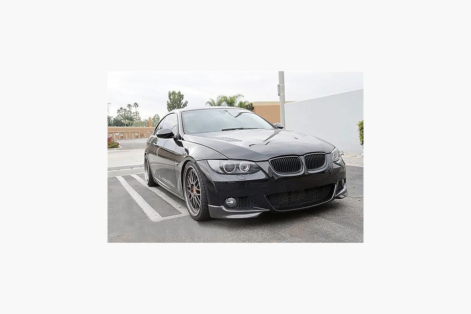 BMW 3 Series E92/E93 2006–2013 Frontstoßstangen Flaps (für M-Sport 2006-2009, Carbon) Foto 5