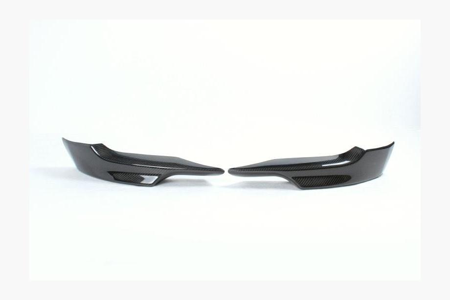 BMW 3 Series E92/E93 2006–2013 Frontstoßstangen Flaps (für M-Sport 2006-2009, Carbon) Foto 6
