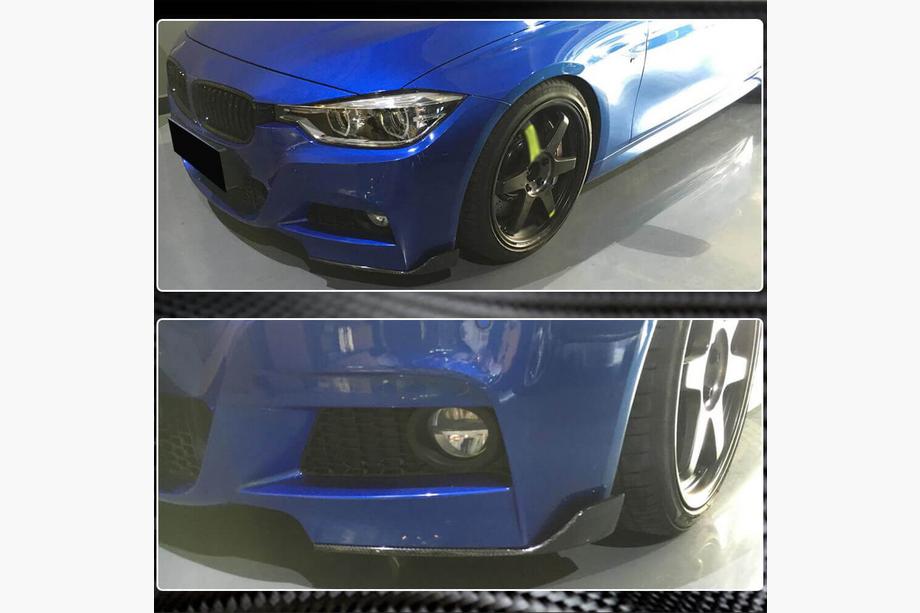 BMW 3 Series F30/F31 2012-2019 Frontstoßstangenaufsatz Flap FRP V2 (für M-Sport) Foto 6