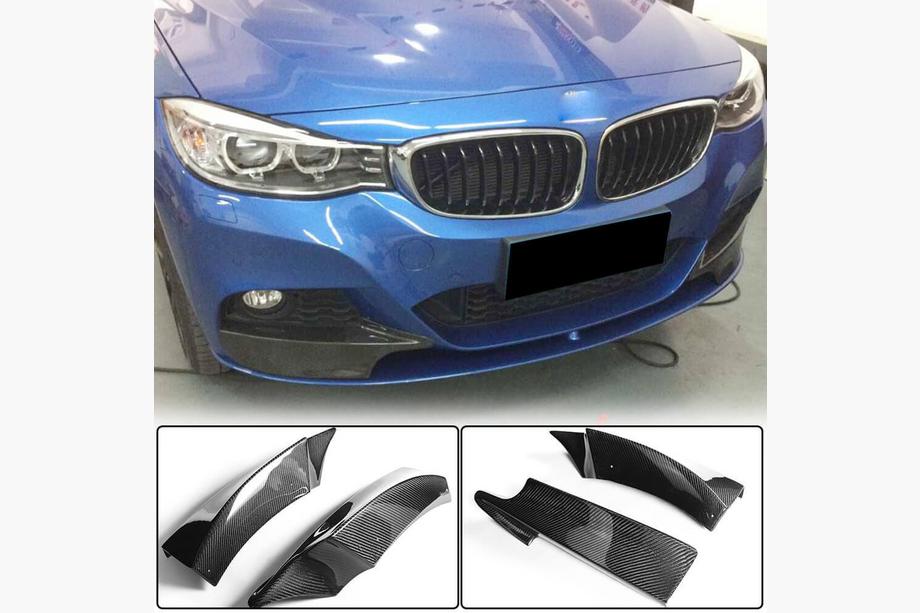 BMW 3 Series F34 2013–2020 Frontstoßstangen Flap Aufsätze (für F34 M-Sport, Carbon) Foto 1