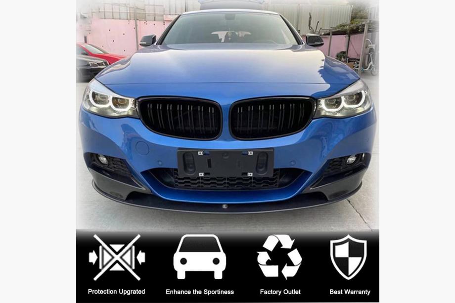 BMW 3 Series F34 2013–2020 Frontstoßstangen Flap Aufsätze (für F34 M-Sport, Carbon) Foto 2
