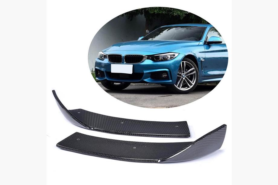 BMW 4 Series F32/F33/F36 2012-2020 Frontstoßstangen Flap Aufsätze (für M-Sport, Carbon) Foto 1