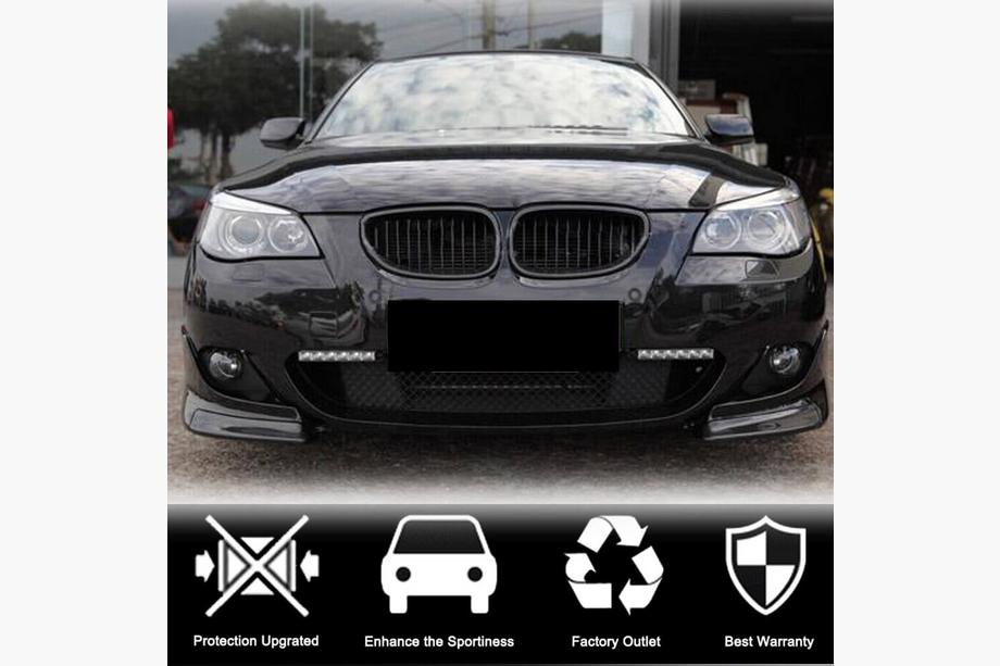 BMW 5 Series E60/E61 2003-2010 Frontstoßstangen Flap Aufsätze (für M-Sport, Carbon) Foto 3