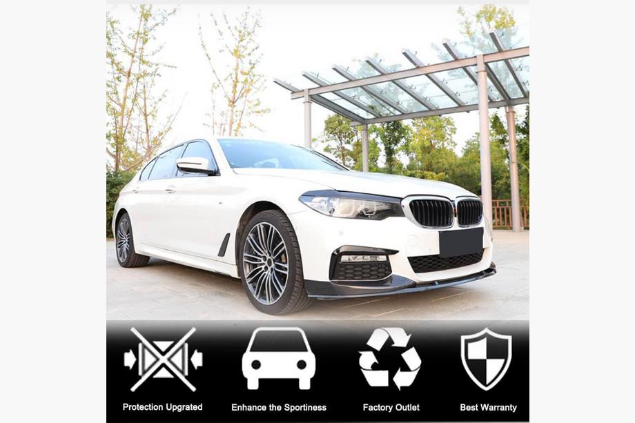 BMW 5er G30/G31 2017–2023 Frontstoßstangen Flaps V2 für M-Sport 2017-2020 Carbon Foto 3