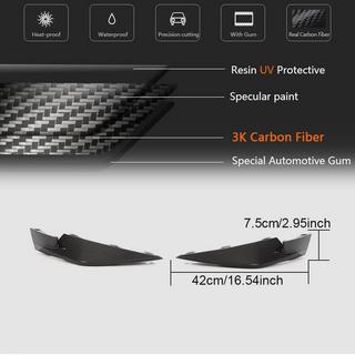 Frontstoßstangen Flap Aufsätze (für G80, Carbon) BMW 3 Series G20/G21 2018- Foto 4