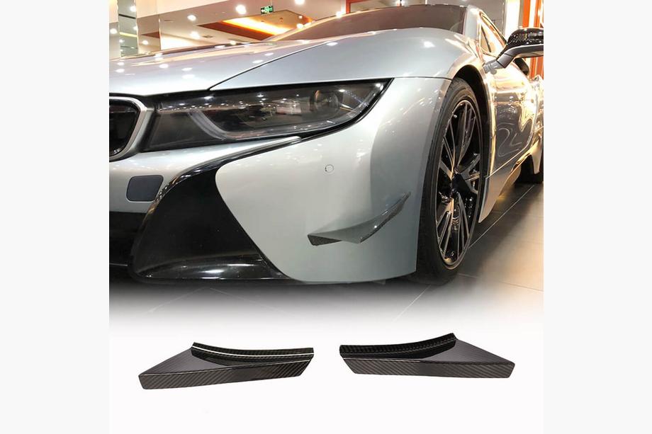 BMW I8 2014-2020 Frontstoßstangen Flaps (Carbon) Image