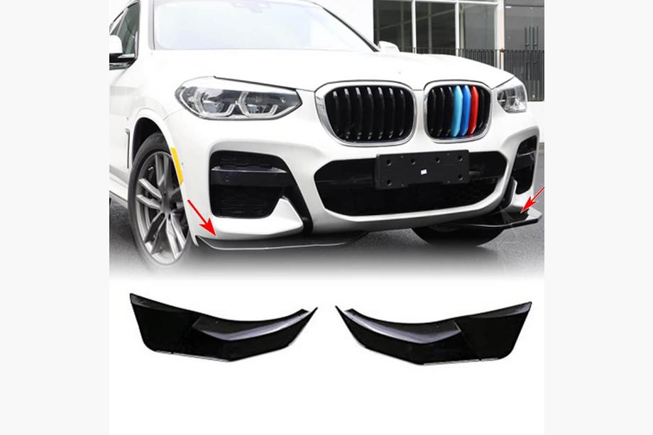 BMW X3 G01 2018- Frontstoßstangen Flaps ABS V2 (für original M-Sport 2018-2021) Foto 1