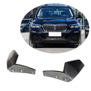 Frontstoßstangen Flaps (2018-2022, Echtcarbon) BMW X5 G05 2019–2026 Foto 1