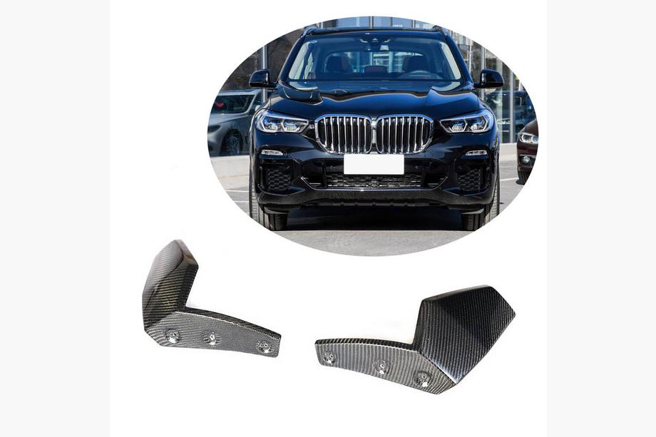 BMW X5 G05 2019–2026 Frontstoßstangen Flaps (2018-2022, Echtcarbon) Image