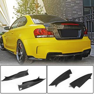 Heckstoßstangen Flaps Aufsätze (für E82 1M, Carbon) BMW 1 Series E81/E82/E87/E88 2004-2011 Foto 1