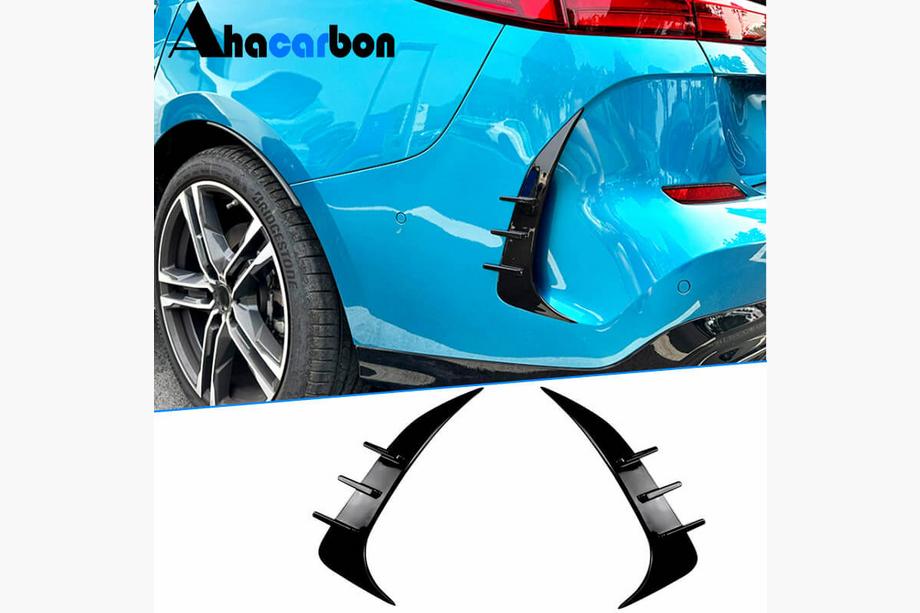 BMW 2 Series Gran Coupe F44 2020-2024 Heckstoßstangenabdeckung Flap ABS Foto 1