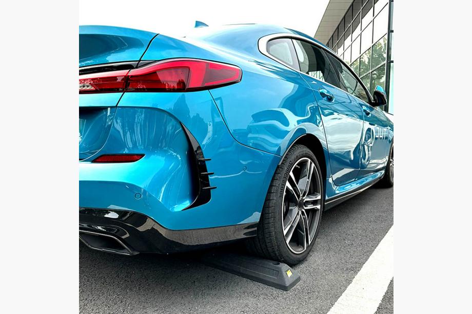 BMW 2 Series Gran Coupe F44 2020-2024 Heckstoßstangenabdeckung Flap ABS Foto 2