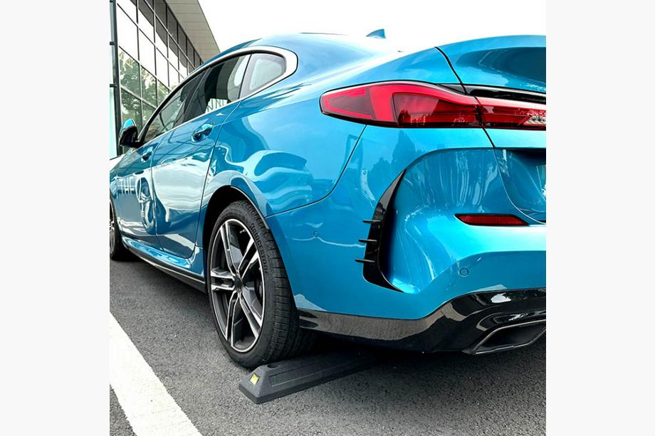 BMW 2 Series Gran Coupe F44 2020-2024 Heckstoßstangenabdeckung Flap ABS Foto 3