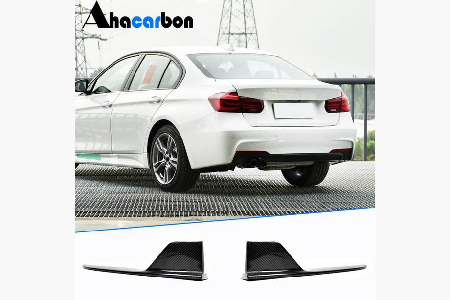 BMW 3 Series F30/F31 2012-2019 Heckstoßstangenabdeckung Flap (für F30 M-Sport, Carbon) Foto 1