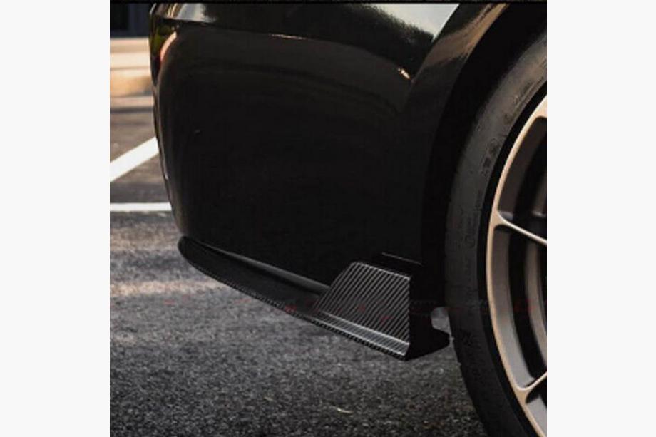 BMW 3 Series F30/F31 2012-2019 Heckstoßstangenabdeckung Flap (für F30 M-Sport, Carbon) Foto 2