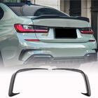 BMW 3 Series G20/G21 2018- Heckstoßstangen Flaps Aufsätze (für M-Sport 2018-2022, Carbon) Foto 1