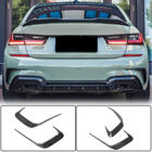 BMW 3 Series G20/G21 2018- Heckstoßstangen Flaps Aufsätze (für M-Sport 2018-2022, Carbon) Foto 2