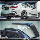 BMW 3 Series G20/G21 2018- Heckstoßstangen Flaps Aufsätze (für M-Sport 2018-2022, Carbon) Foto 5