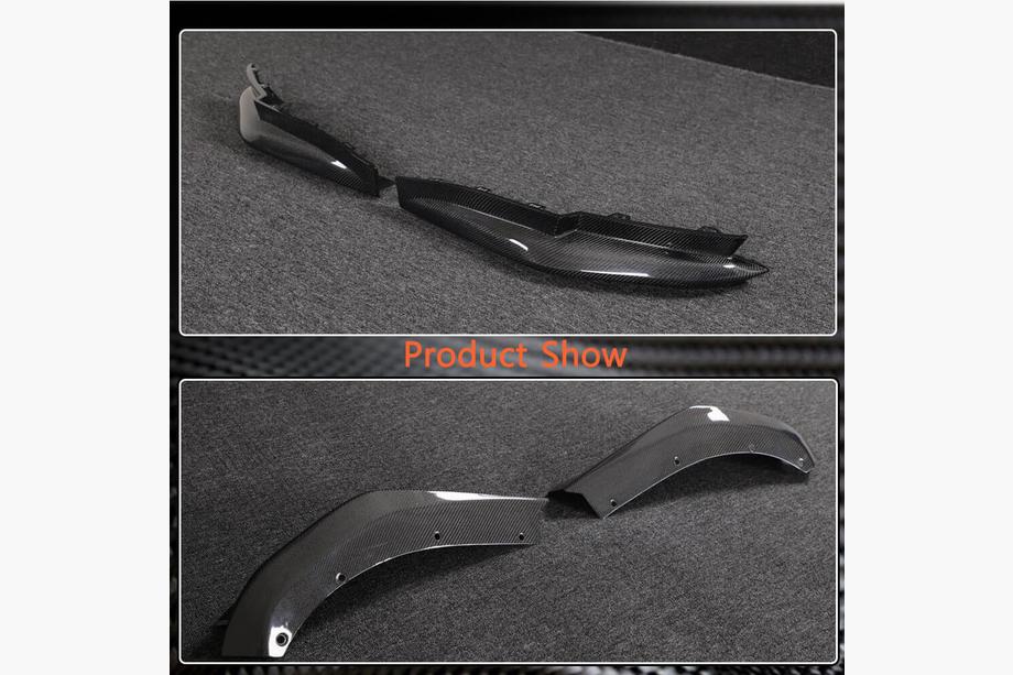 BMW 3 Series G20/G21 2018- Heckstoßstangenaufsatz Flap V1 (für G80, Carbon) Foto 3