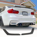 BMW 4 Series F32/F33/F36 2012-2020 Heckstoßstangenaufsätze Flap V2 (für F82/F83, Carbon) Foto 1