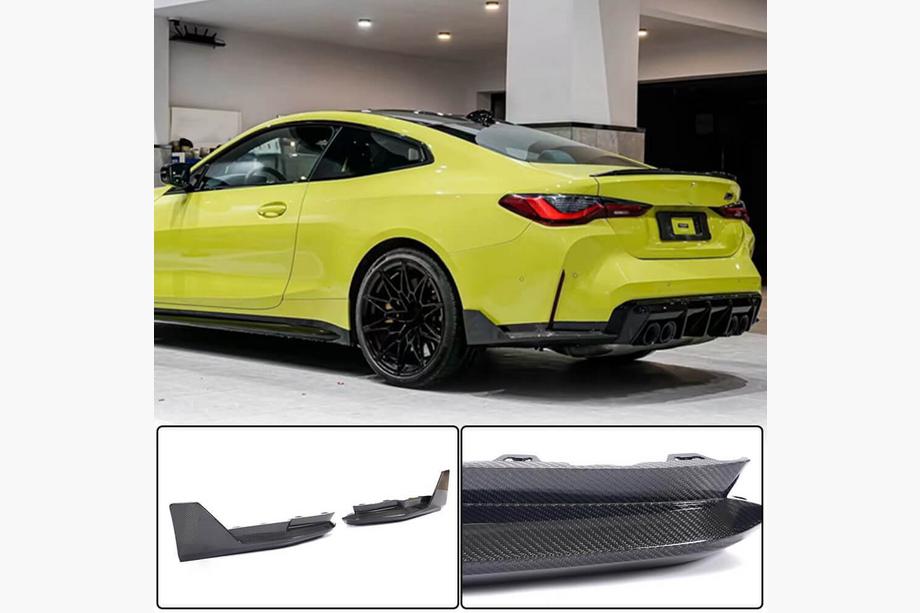 BMW 4 Series G22/23/26 2020- Heckstoßstangenaufsätze Flap V2 (für G82/G83) Image