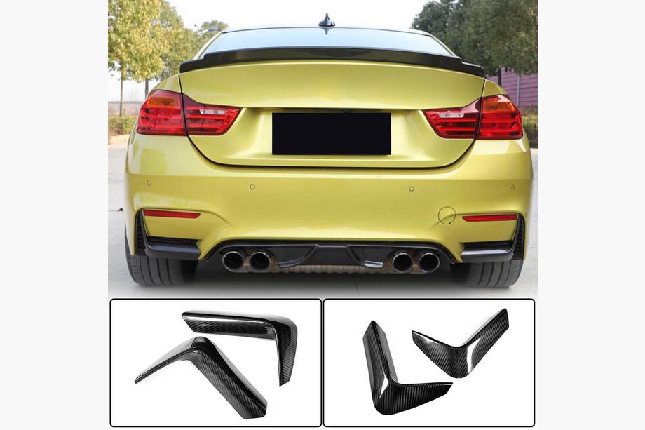 BMW 3 Series F30/F31 2012-2019 Heckstoßstangenabdeckung Flap FRP V2 (für F80) Image