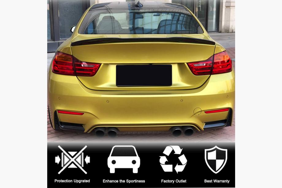 BMW 4 Series F32/F33/F36 2012-2020 Heckstoßstangenaufsatz Flap V2 (für F82/F83) Foto 3