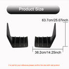 BMW 2 Series G42 2021- Heckstoßstangen-Splitter V2 (für G87, Carbon) Foto 5