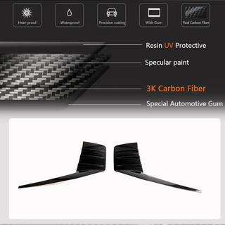Heckstoßstangen-Splitter V2 (für G87, Carbon) BMW 2 Series G42 2021- Foto 4