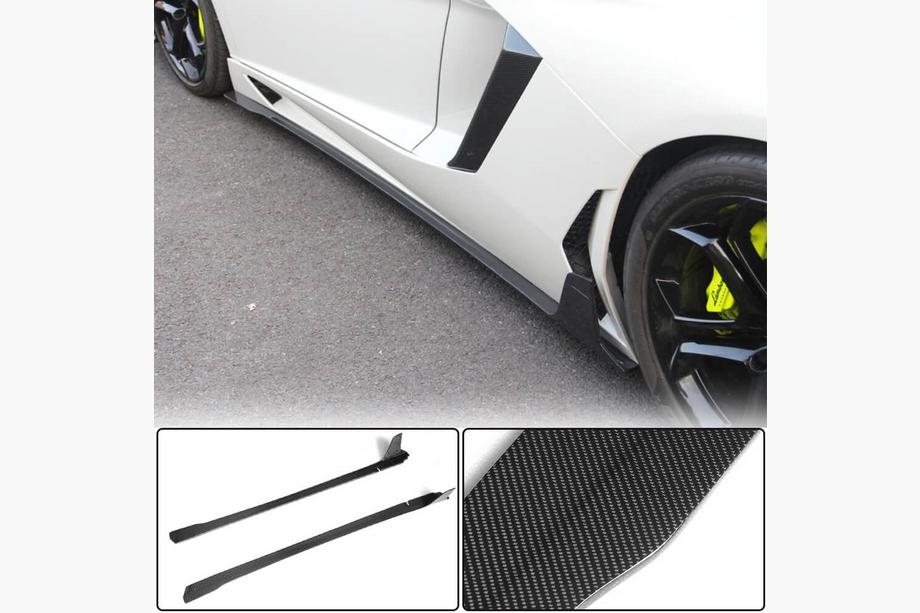 Lamborghini Aventador 2011-2022 Einstiegsleisten Abdeckungen (Carbon) Image