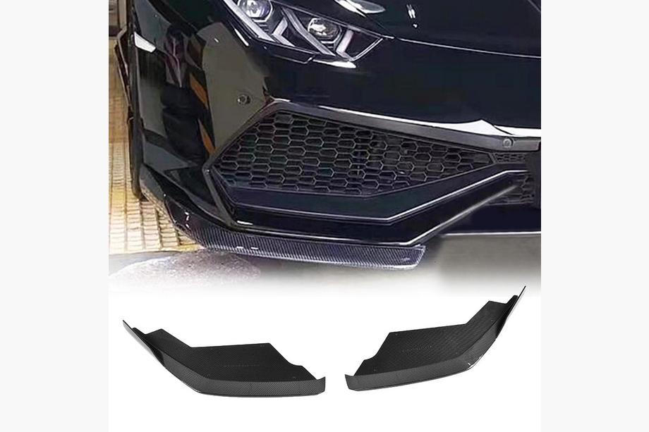 Lamborghini Huracan 2014- Frontstoßstangen Flaps V1 Carbon Image