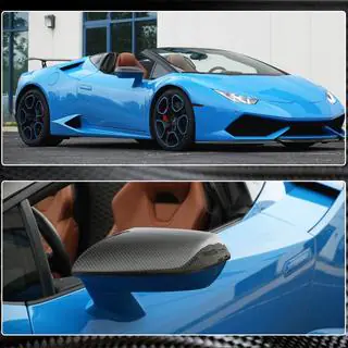 Carbon Spiegelabdeckungen Lamborghini Huracan 2014- Foto 4