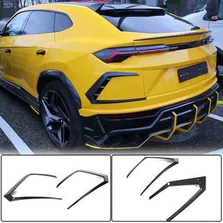 Heckstoßstangenabdeckungen (Dry Carbon) Lamborghini Urus 2018- Foto 1