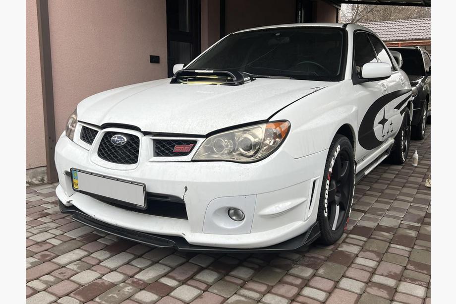 Subaru Impreza 2000-2007 Frontlippe Niken Black (ABS) Foto 5