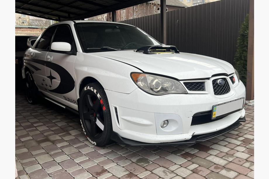 Subaru Impreza 2000-2007 Frontlippe Niken Black (ABS) Foto 6
