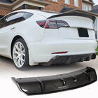 Tesla Model 3 2017- Heckdiffusor Carbon V2 (2016-2022) Foto 1