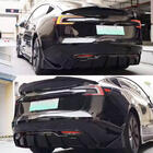 Tesla Model 3 2017- Heckstoßstangendiffusor ABS V6 Foto 2