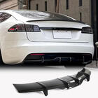 Tesla Model S 2012– Heckdiffusor für Plaid 2021+ (Carbon) Foto 1
