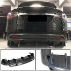 Tesla Model X 2015- Heckdiffusor Carbon V3 (2016-2020) Foto 1