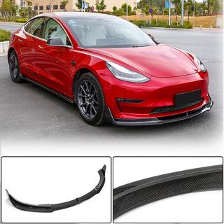 Frontlippe Lip V1 für Frontstoßstange (2017-2023, Carbon) Tesla Model 3 2017- Foto 1