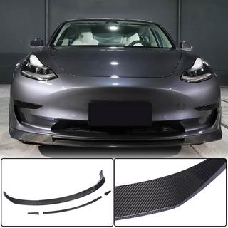 Frontlippe Lip V2 (2017-2023, Carbon) Tesla Model 3 2017- Foto 1